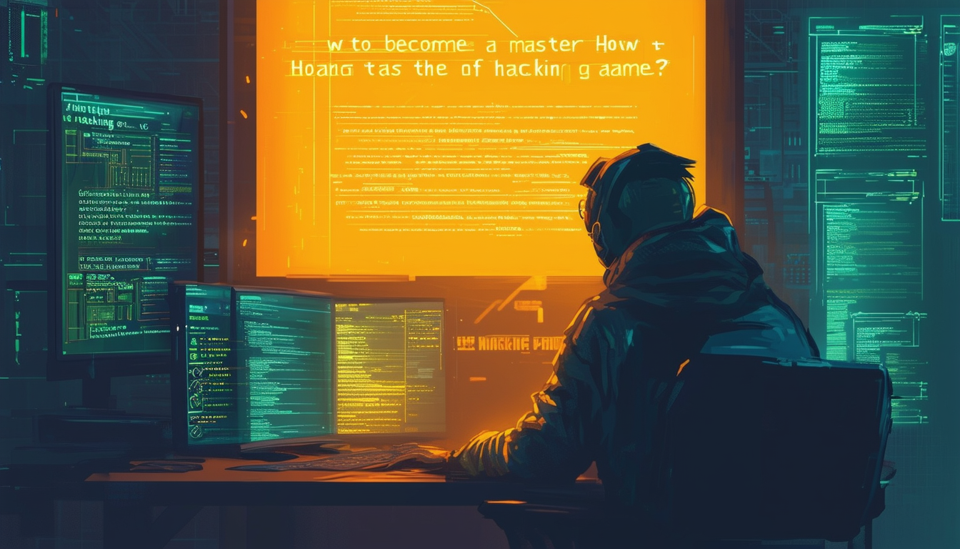 découvrez les étapes pour devenir un maître du hacking game et apprenez les compétences et techniques nécessaires pour maîtriser cet art de la cybersécurité.